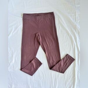 Old Navy Women’s Classic Mid Rise Leggings in Mauve Sz M